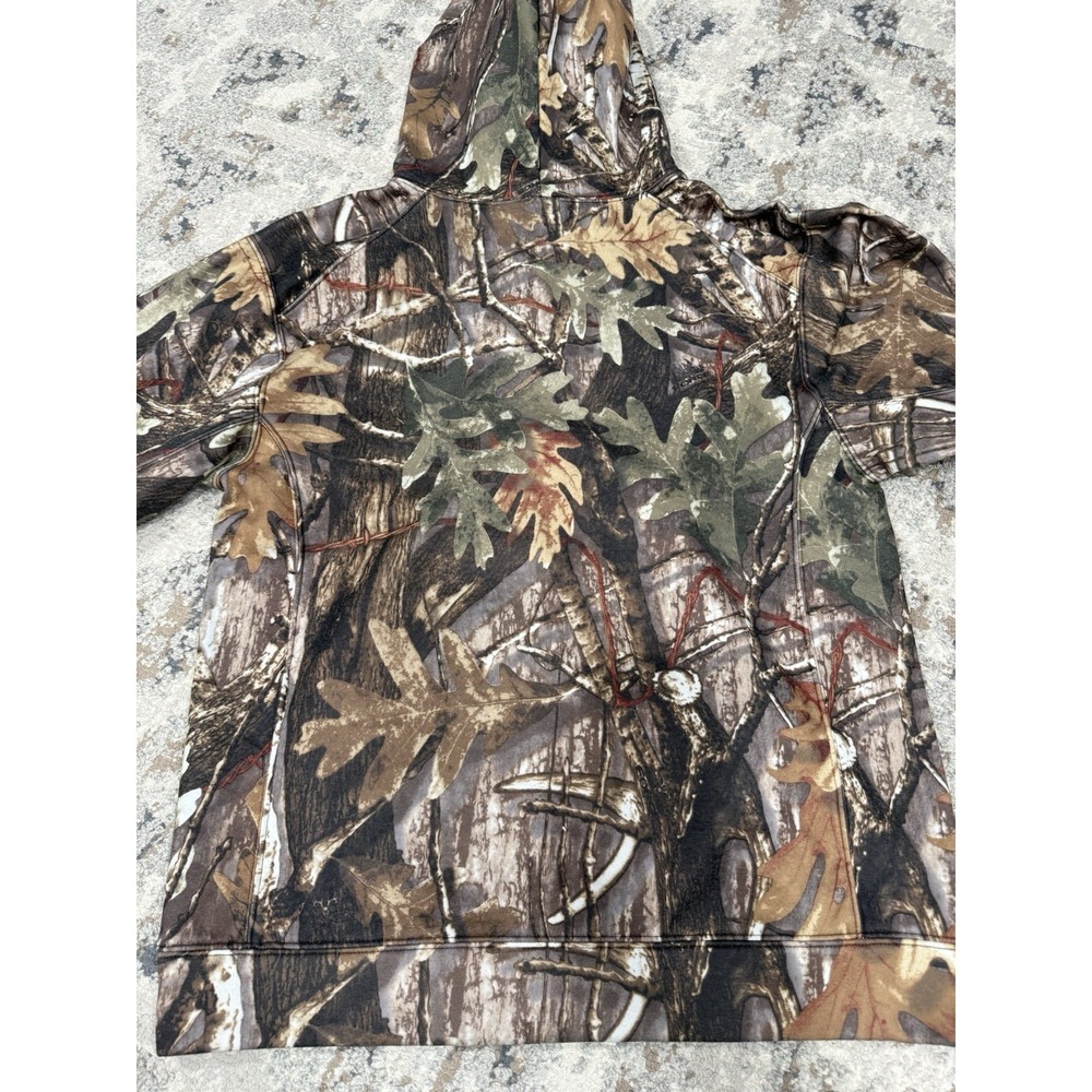 Vintage Camo Badger Sport Hoodie Mens Medium Grand valley State Lakers - Picture 9 of 10